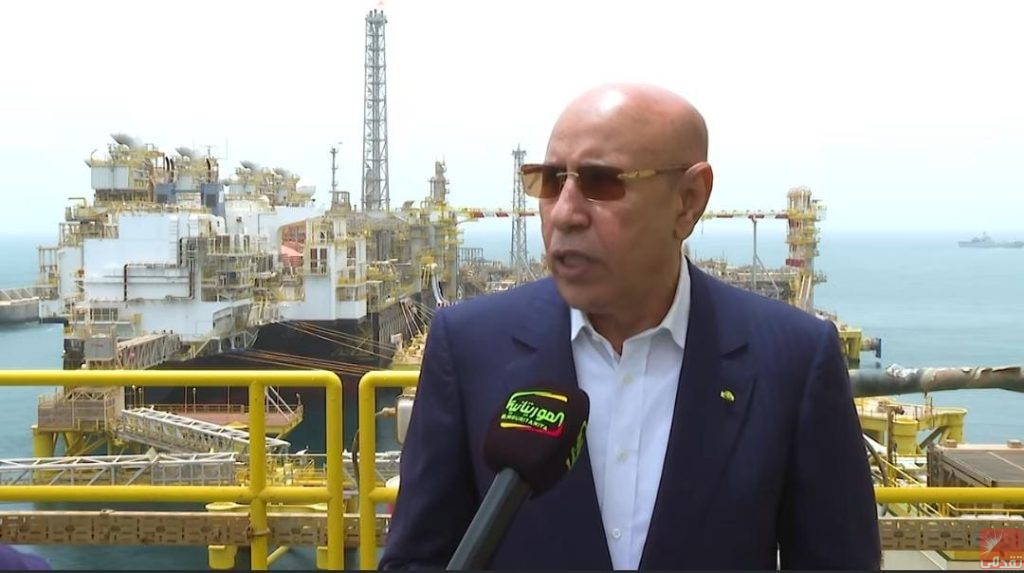 Ghazouani : Heureux des compétences mauritaniennes, et le projet GTA générera des retombées importantes