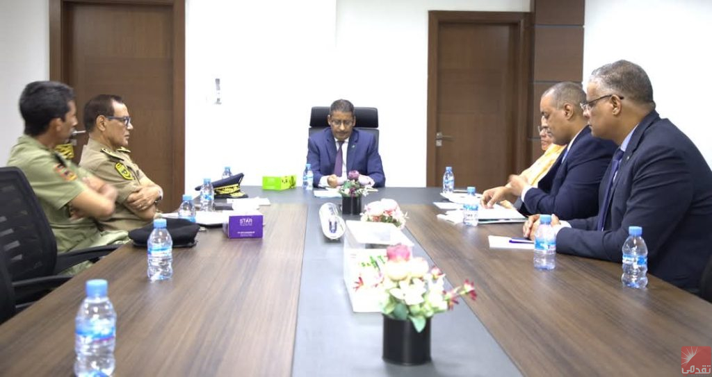 Avant le lancement du projet « Mobilité Nouakchott », le ministre des Transports rencontre la police