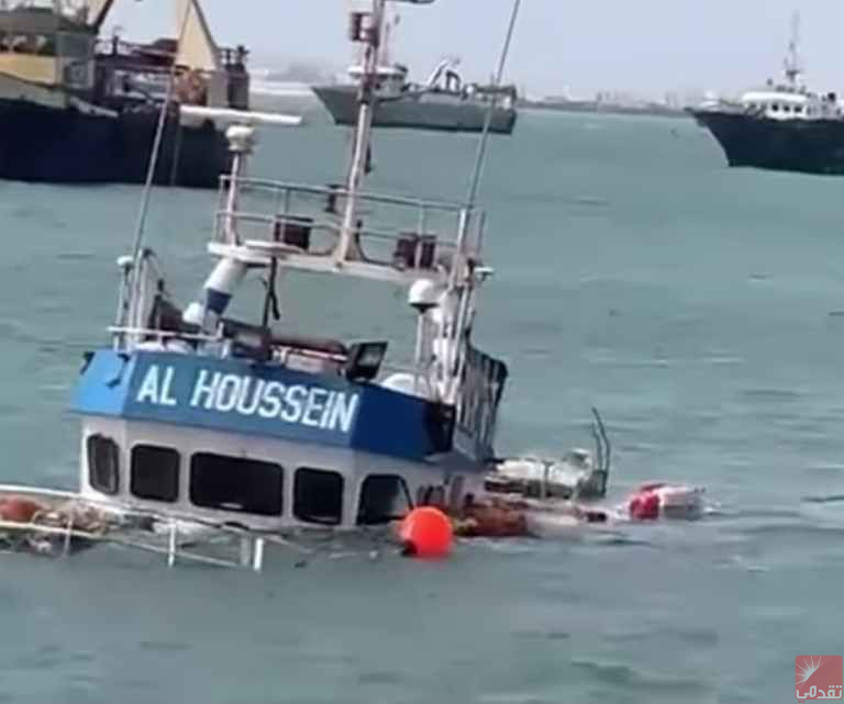 Naufrage d’un bateau de pêche à la langouste dans le port de Nouadhibou, pas de victimes