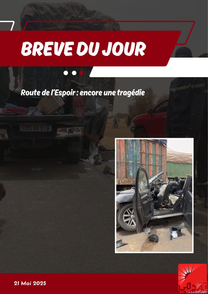 Route de l’Espoir : encore une tragédie