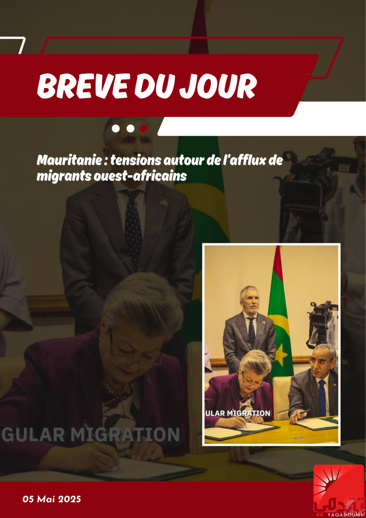 Mauritanie : tensions autour de l’afflux de migrants ouest-africains