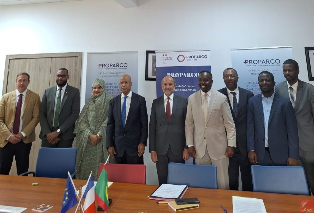 Signature d’accords de financement d’une valeur de 40 millions d’euros entre la France et des banques mauritaniennes