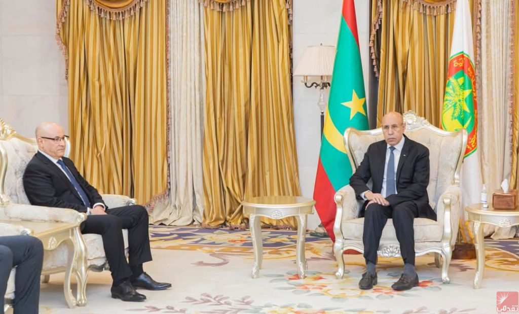 Ghazouani discute des relations de coopération avec le ministre algérien du Commerce