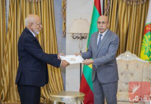 Ghazouani reçoit un envoyé du Sahara occidental