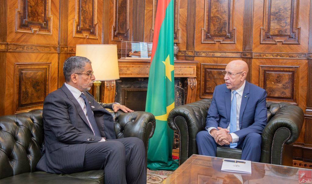 Ghazouani discute avec le Fonds d’Abou Dhabi pour le développement du renforcement de la coopération économique