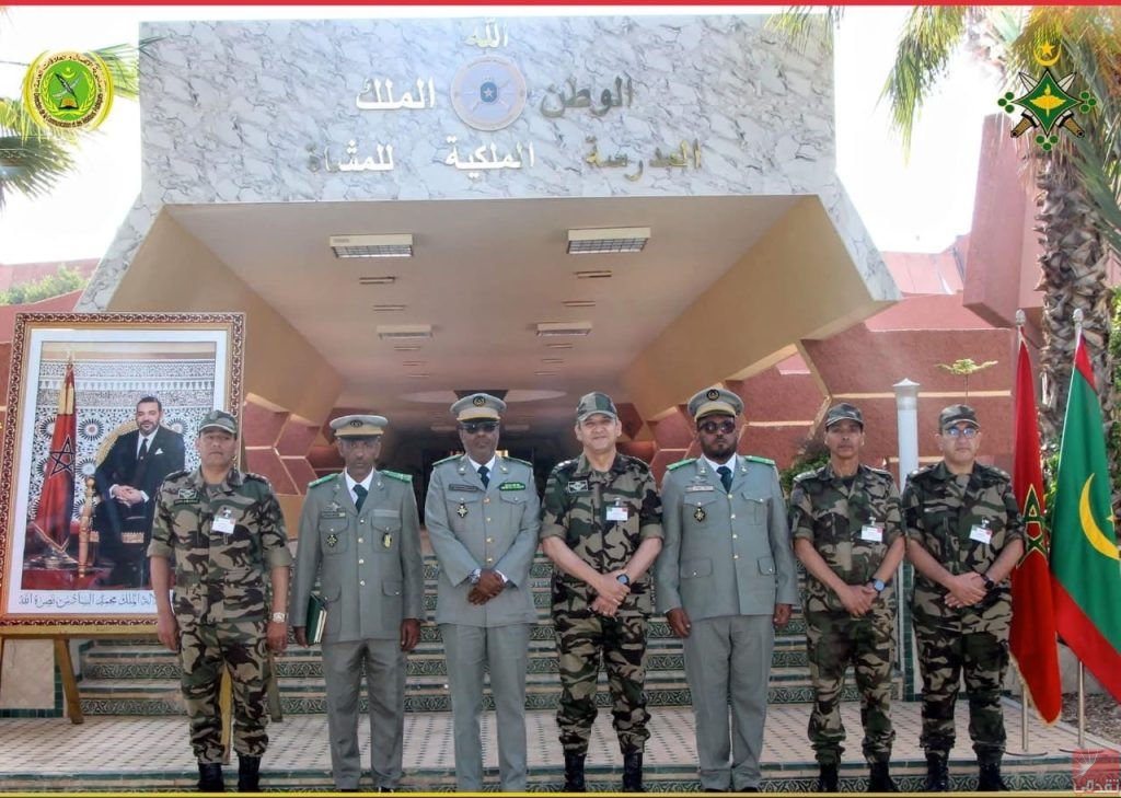 Une délégation militaire mauritanienne en visite au Maroc