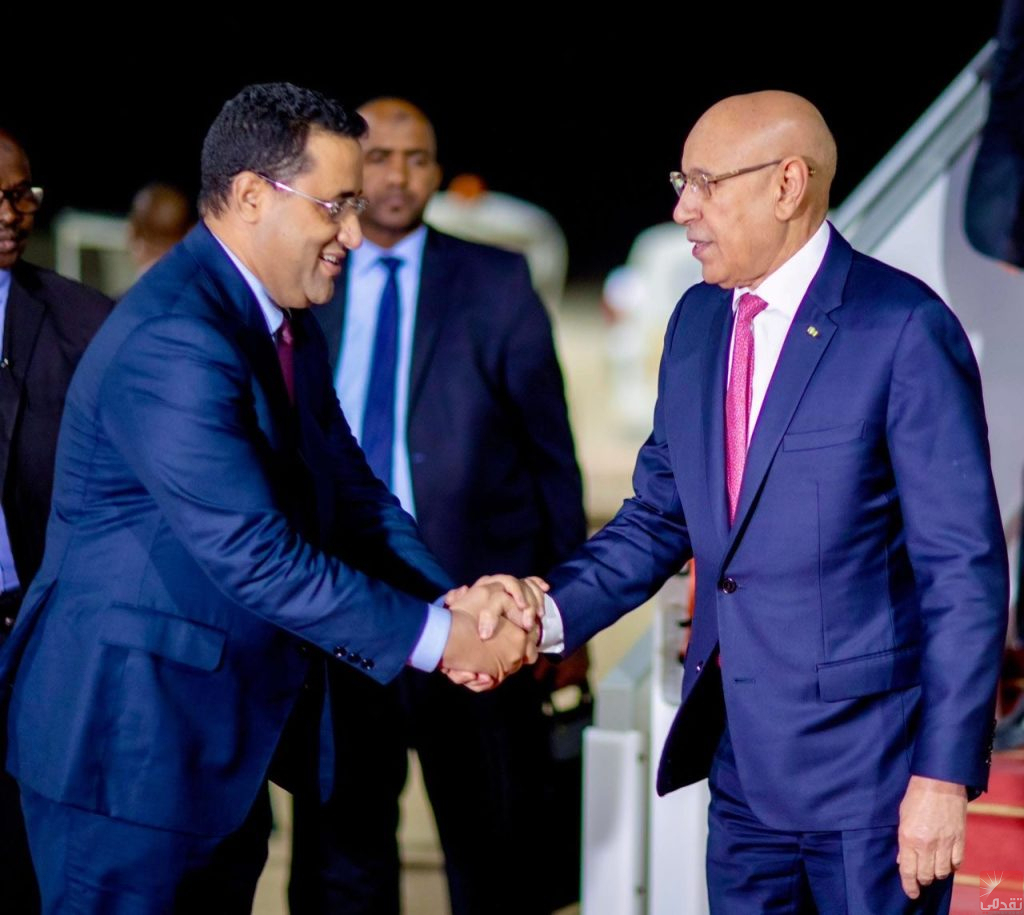 Ghazouani revient à Nouakchott après sa participation au Forum de l’OPEP pour le développement à Vienne