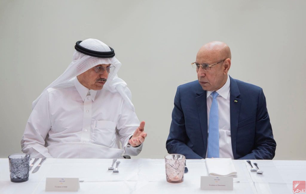 Ghazouani rencontre le directeur général du Fonds saoudien de développement