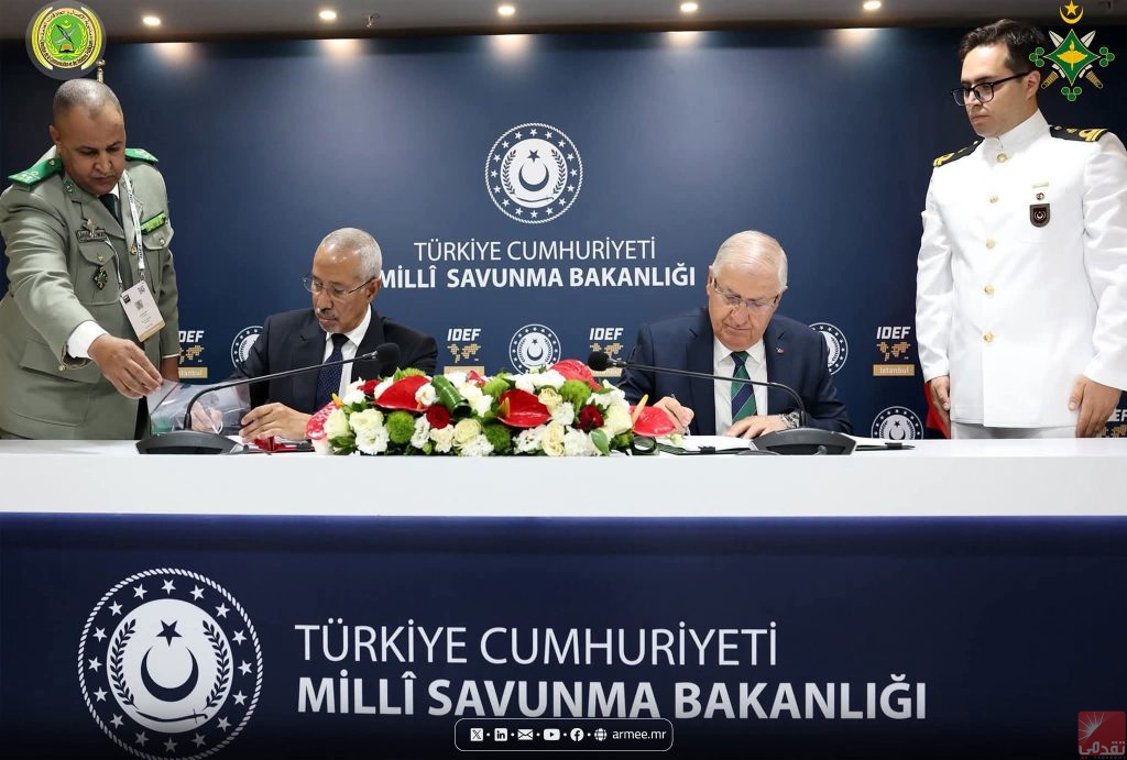 La Mauritanie signe un accord militaire avec la Turquie