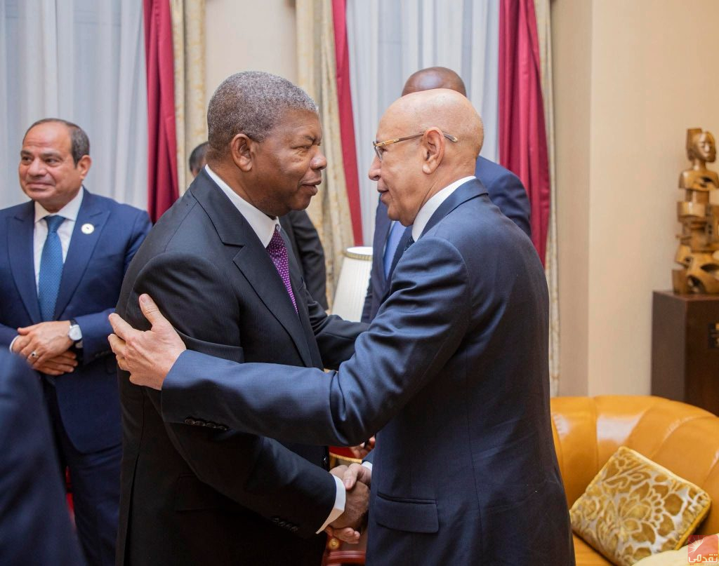 Ghazouani remercie les présidents africains pour leur soutien à Ould Tah