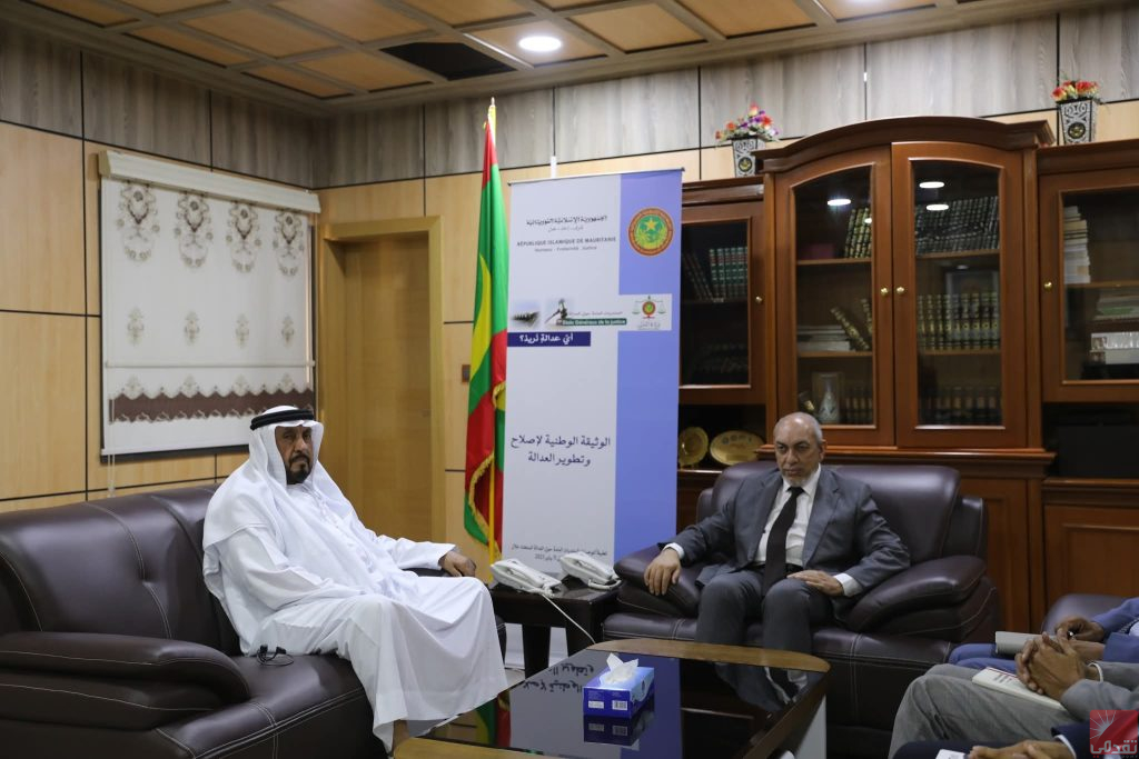 Ould Beye examine les relations de coopération avec l’ambassadeur des Émirats arabes unis