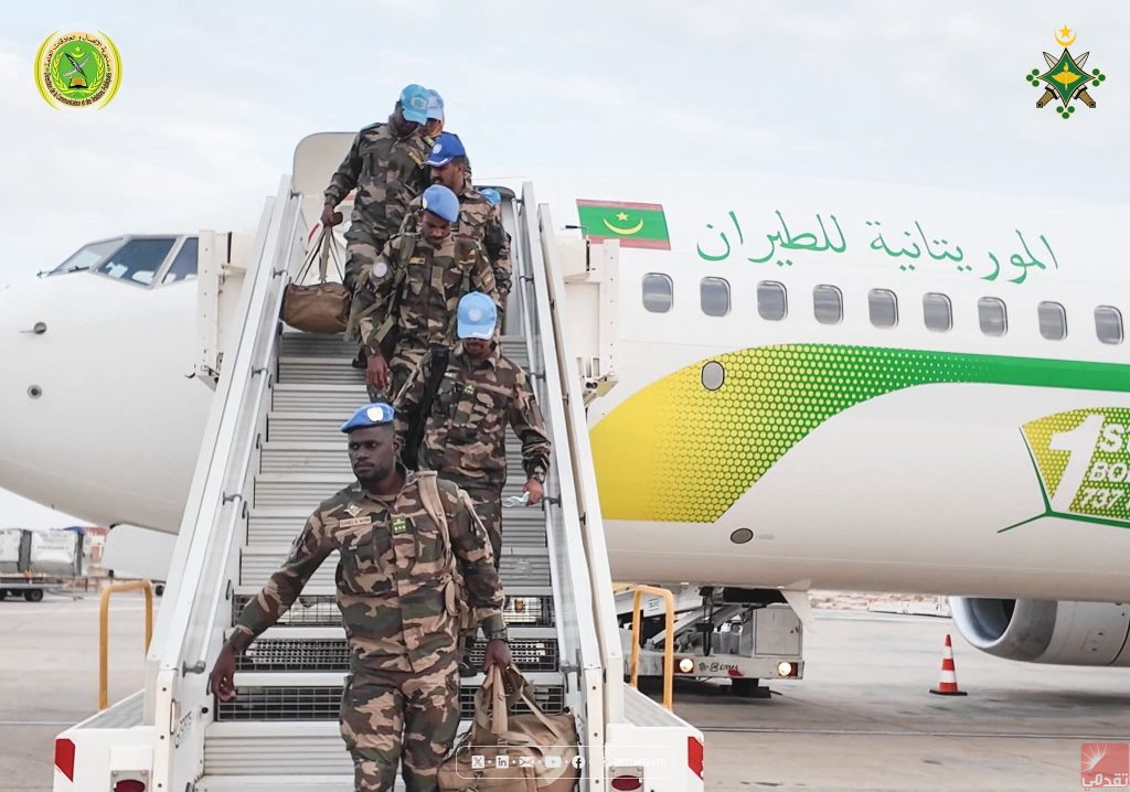Retour du premier contingent du bataillon mauritanien de maintien de la paix en Centrafrique